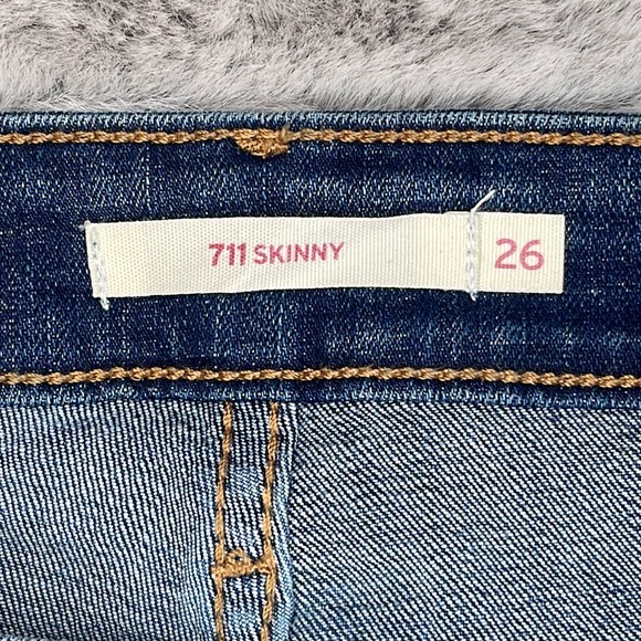 Levi’s 711 Skinny, Women’s Size W26 L28 - Picture 6 of 7